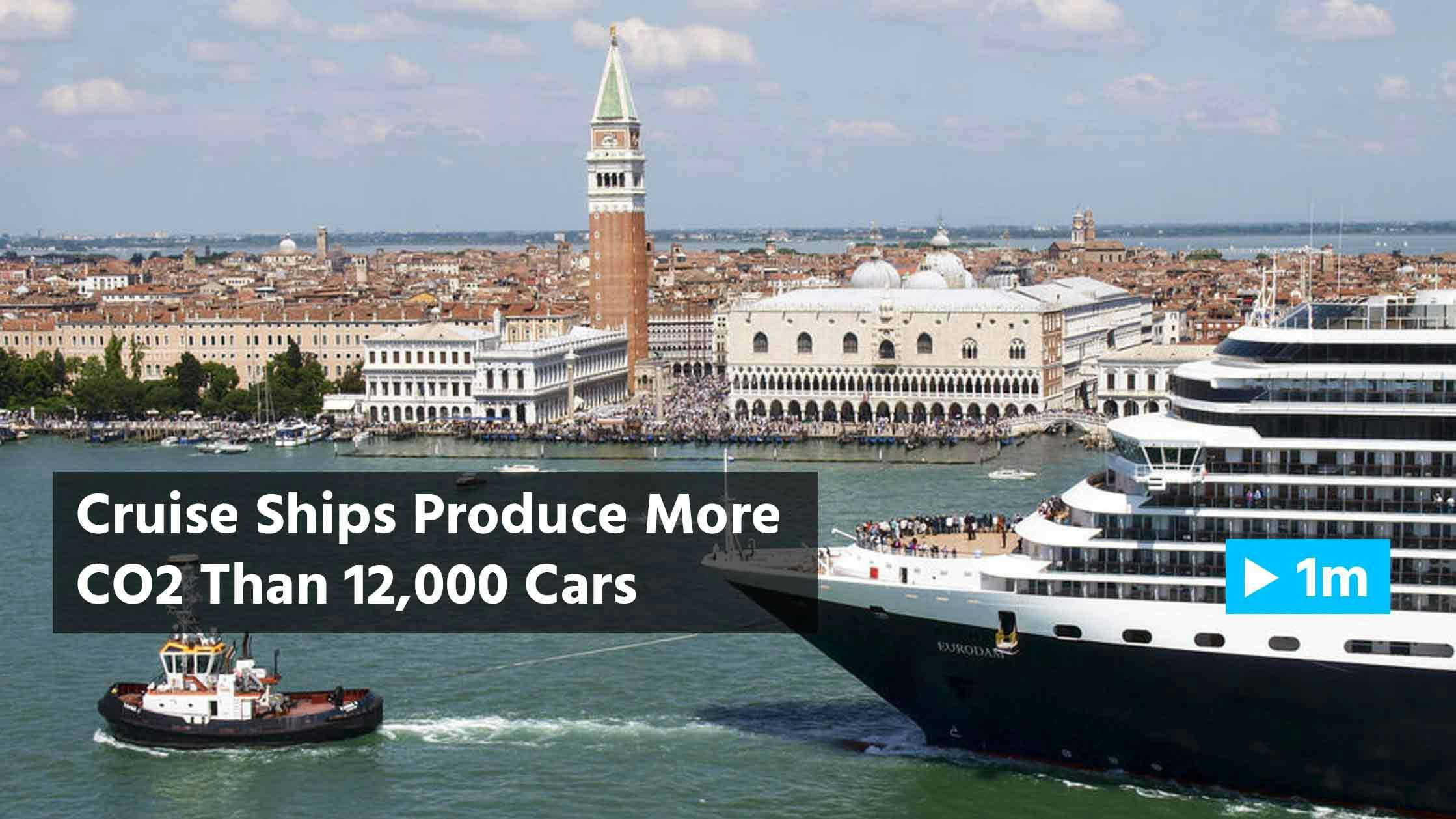 Reuters Report: Cruise Ships Produce More CO2 Than 12,000 Cars