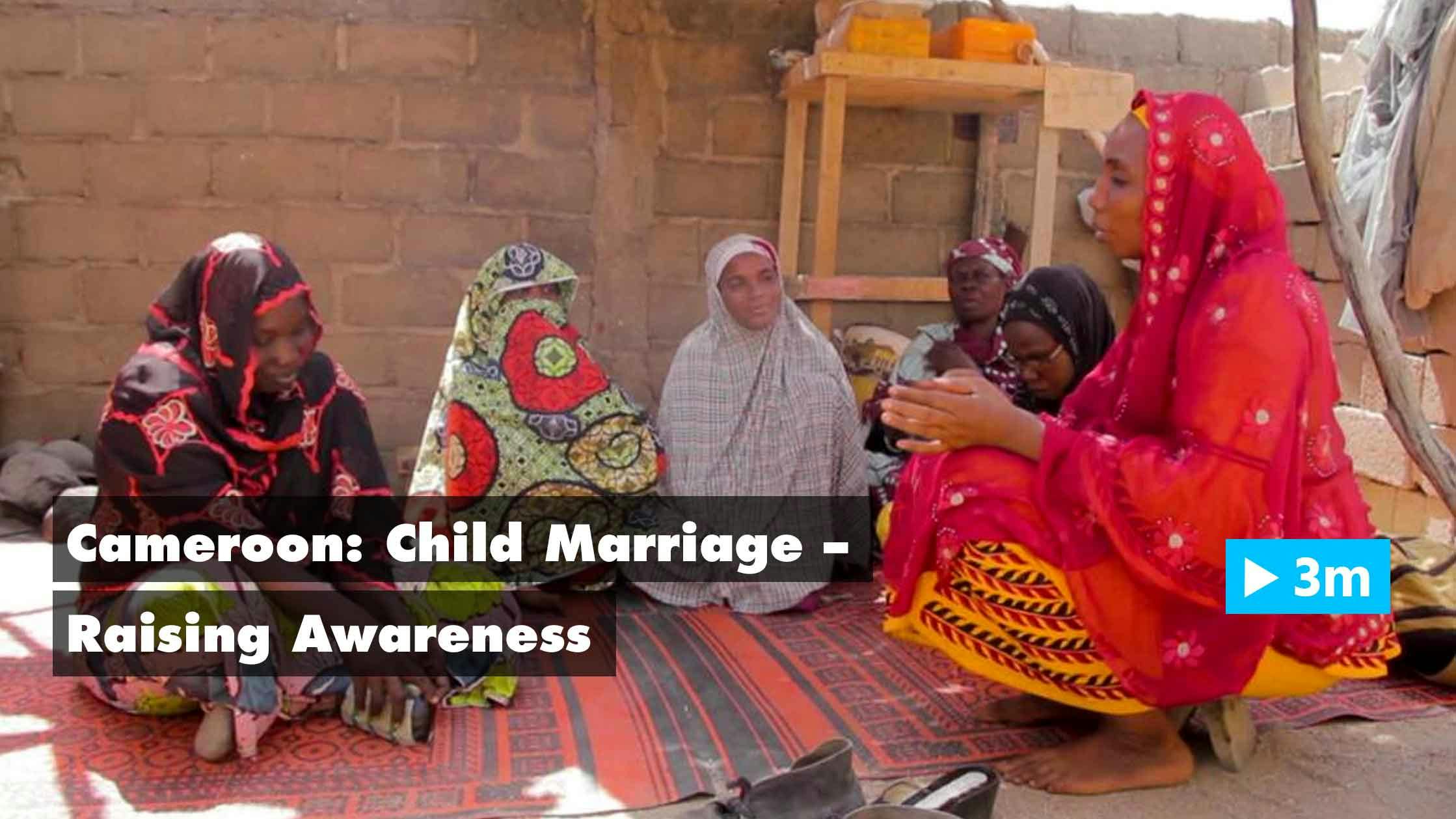Editor's Choice: Cameroon: Child marriage – raising awareness