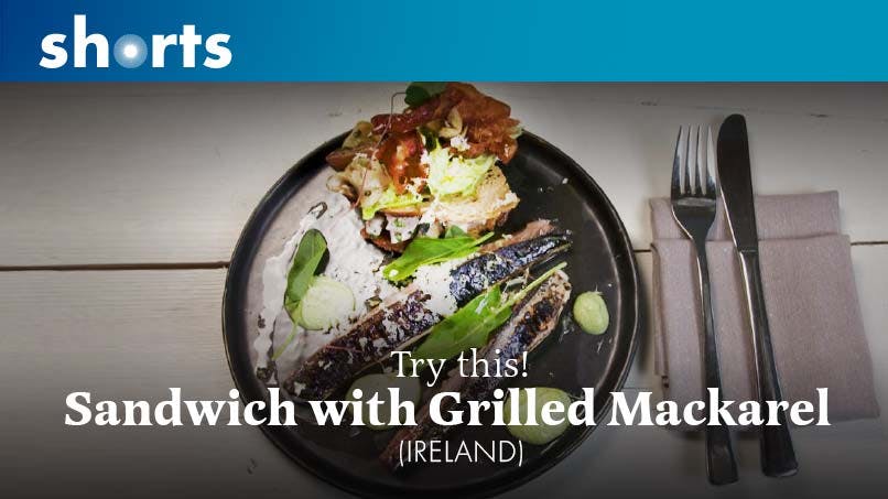 Try This! Sandwich with Grilled Mackerel, Ireland