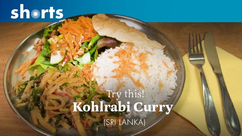Try This! Kohlrabi Curry, Sri Lanka